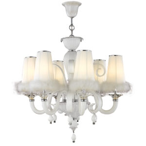 Elegant White Chandelier